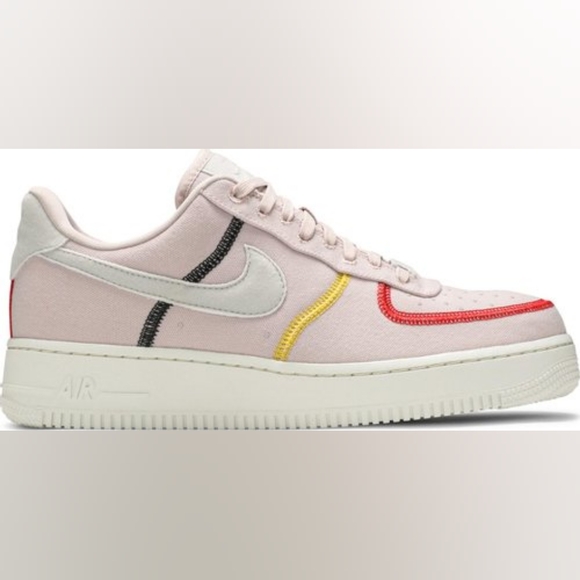 Womens Air Force 1 '07 LX Silt Red/Photon Dust Rouge Limon - Picture 2 of 13